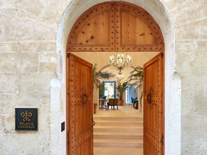 Entrada de la propiedad