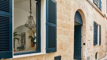 Fassade der Unterkunft