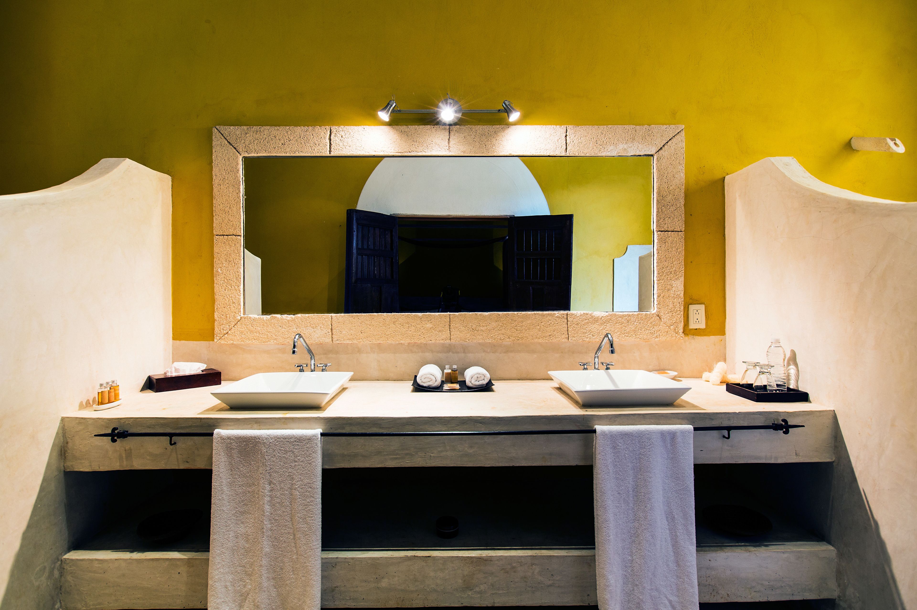 suite | bathroom | free toiletries, hair dryer, bathrobes, towels