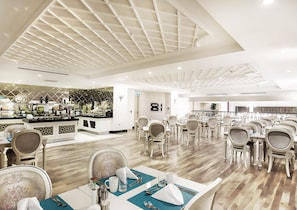 Breakfast, lunch, dinner served; Turkish cuisine
