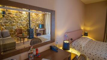 Superior dubbelrum eller tvåbäddsrum | Egyptiska bomullslakan, sängtillbehör av högsta kvalitet och duntäcken