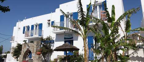 Façade de lâhĂ©bergement