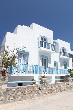 Façade de l’hébergement