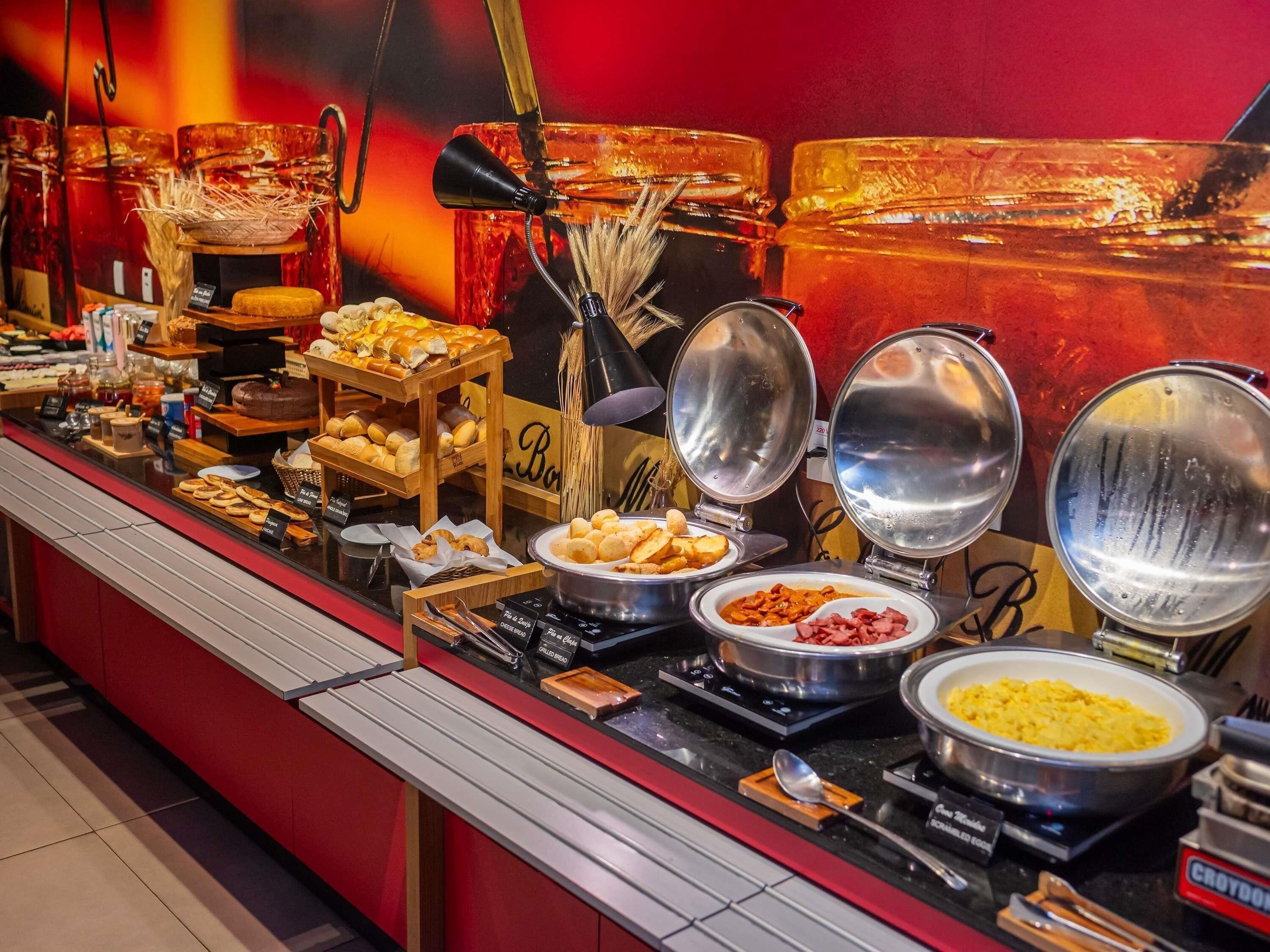 Frukostbuffé varje dag (BRL 53.00 per person)