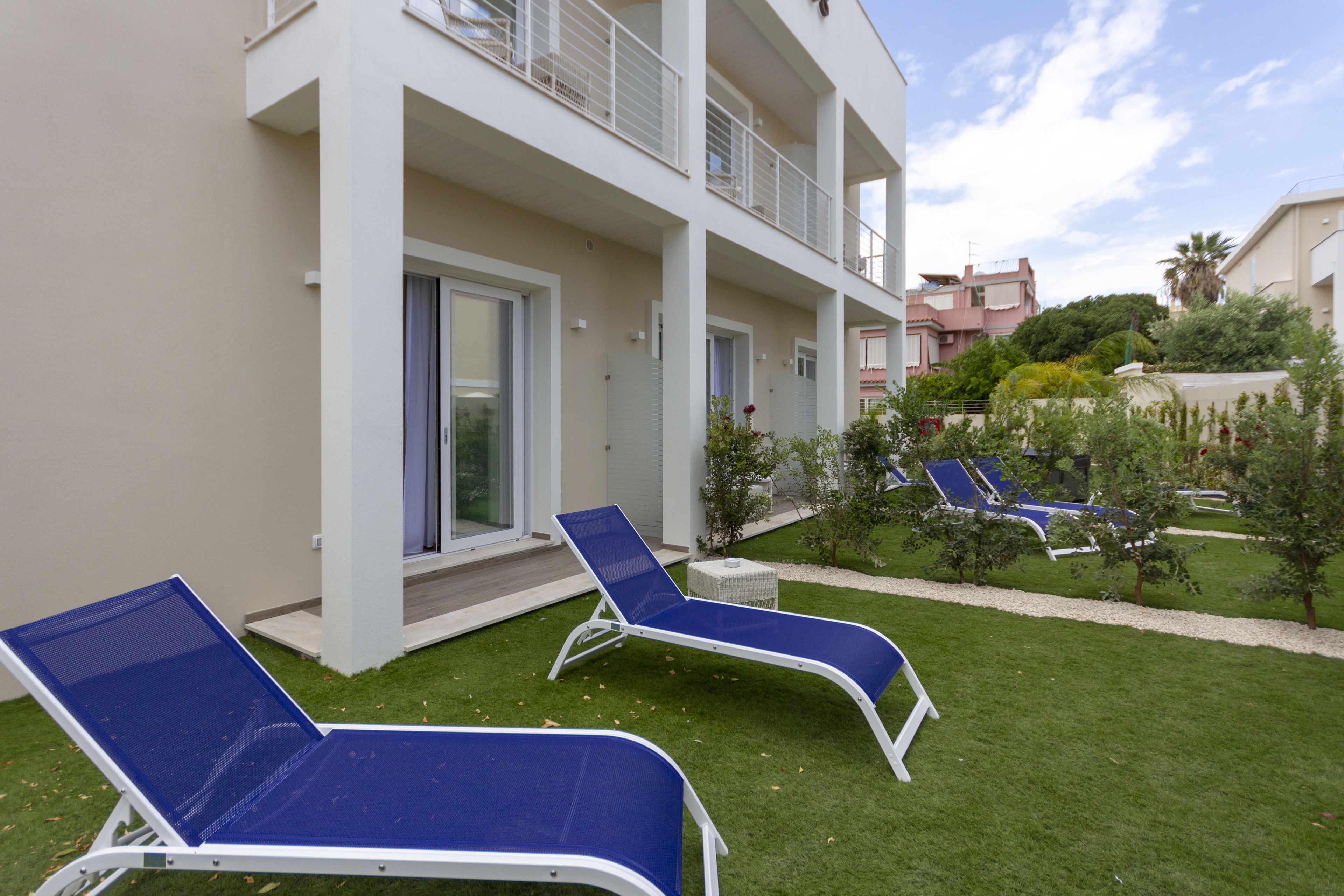 Habitación doble Deluxe, 1 cama Queen size, hidromasaje, en el área del jardín | Vista desde la habitación