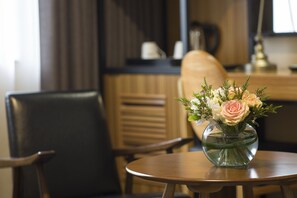 Couette en duvet d'oie, coffres-forts dans les chambres