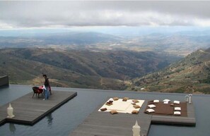 Vista a la montaña