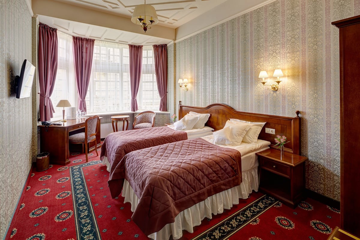 Superior kamer (Panoramic windows) | Italiaanse Frette-lakens, hypoallergeen beddengoed