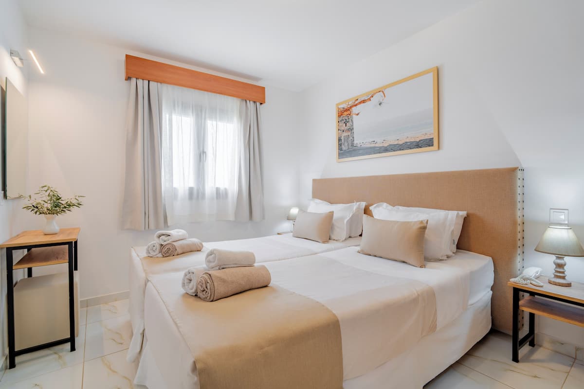 Hypo-allergenic bedding, blackout curtains, soundproofing