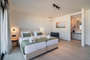 Habitación Premium doble | Ropa de cama hipoalergénica, cortinas opacas, sistema de insonorización