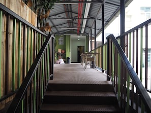 Enceinte de l’hébergement