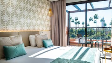 Kamer | 1 slaapkamer, luxe beddengoed, een minibar, een kluis op de kamer
