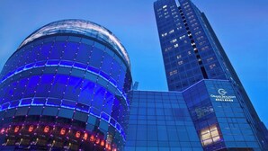Uitzicht vanuit accommodatie