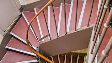 Handrails in stairways