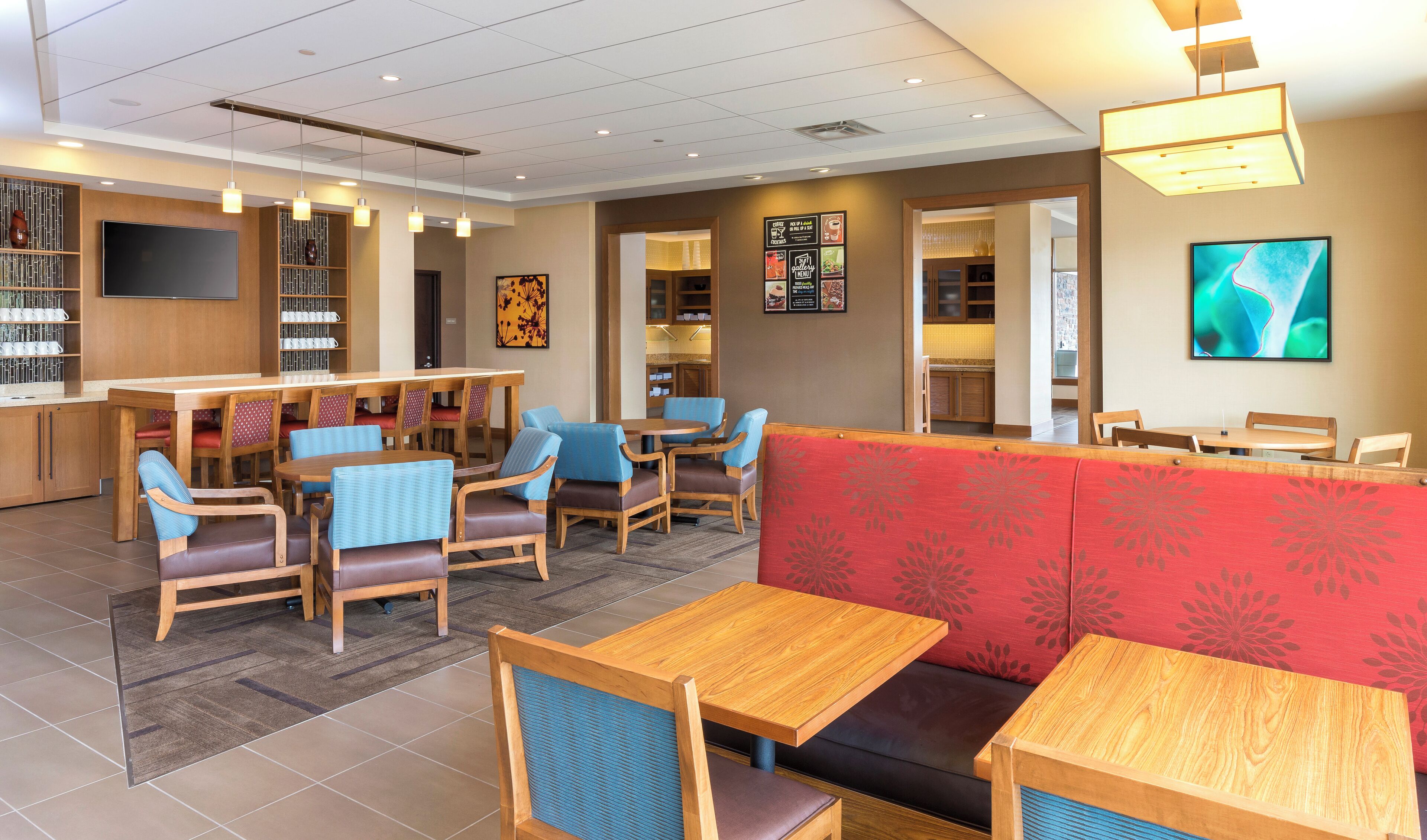 Breakfast area