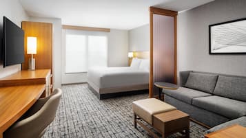 Caja de seguridad en la habitación y escritorio