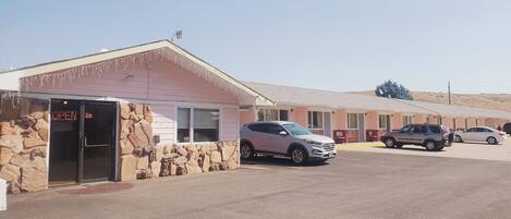 Façade de l’hébergement