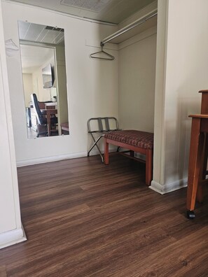 Standard Room, 2 Queen Beds, Non Smoking | Desk, blackout drapes, iron/ironing board, free WiFi - Budget Inn Express (Sheridan)