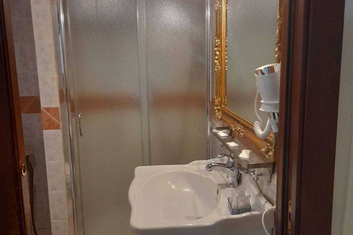 family studio | bathroom | shower, free toiletries, hair dryer, bidet