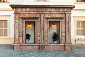 Fassade der Unterkunft
