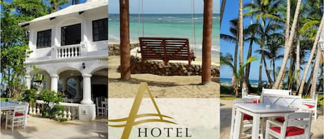 Breakfast, lunch, dinner served; French cuisine, beach views