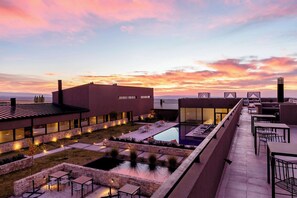 Vue depuis l’hébergement