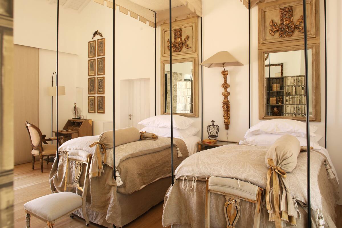 superior double room | bathroom | designer toiletries, hair dryer, bathrobes, slippers