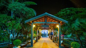 Entrée de l’hébergement 