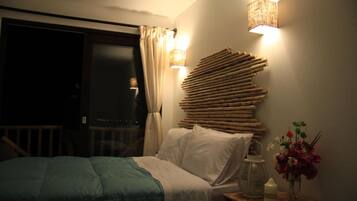 Blackout curtains, rollaway beds, bed sheets