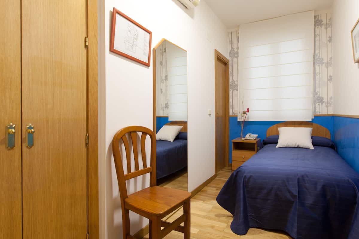 Camera singola | Minibar, una scrivania, tende oscuranti, ferro/asse da stiro