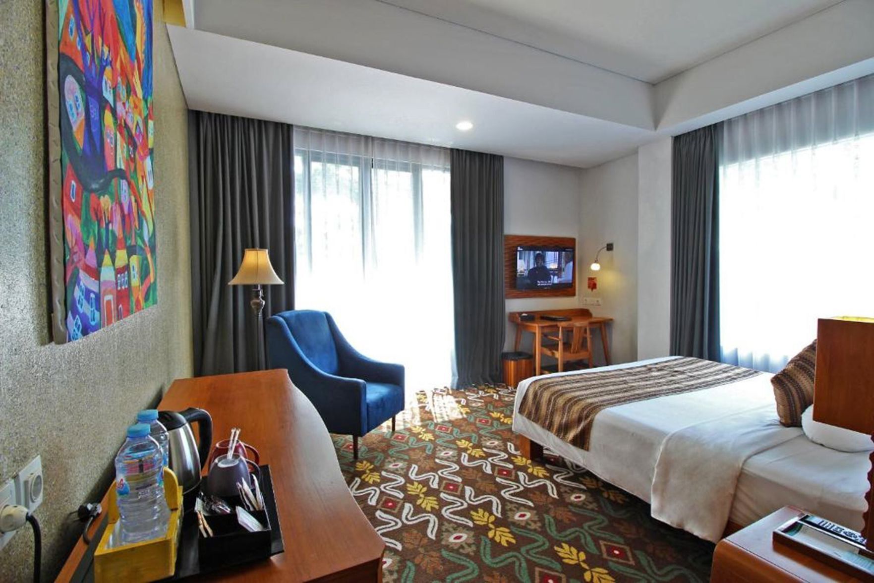 In-room safe, blackout drapes, free WiFi, bed sheets