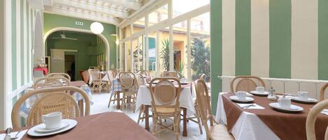 Daily buffet breakfast (EUR 5 per person)