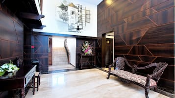 Lobby sitting area