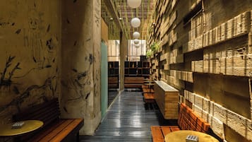 Breakfast, lunch and dinner served