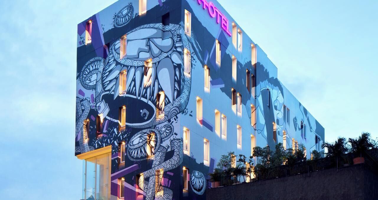 Fachada de la propiedad
