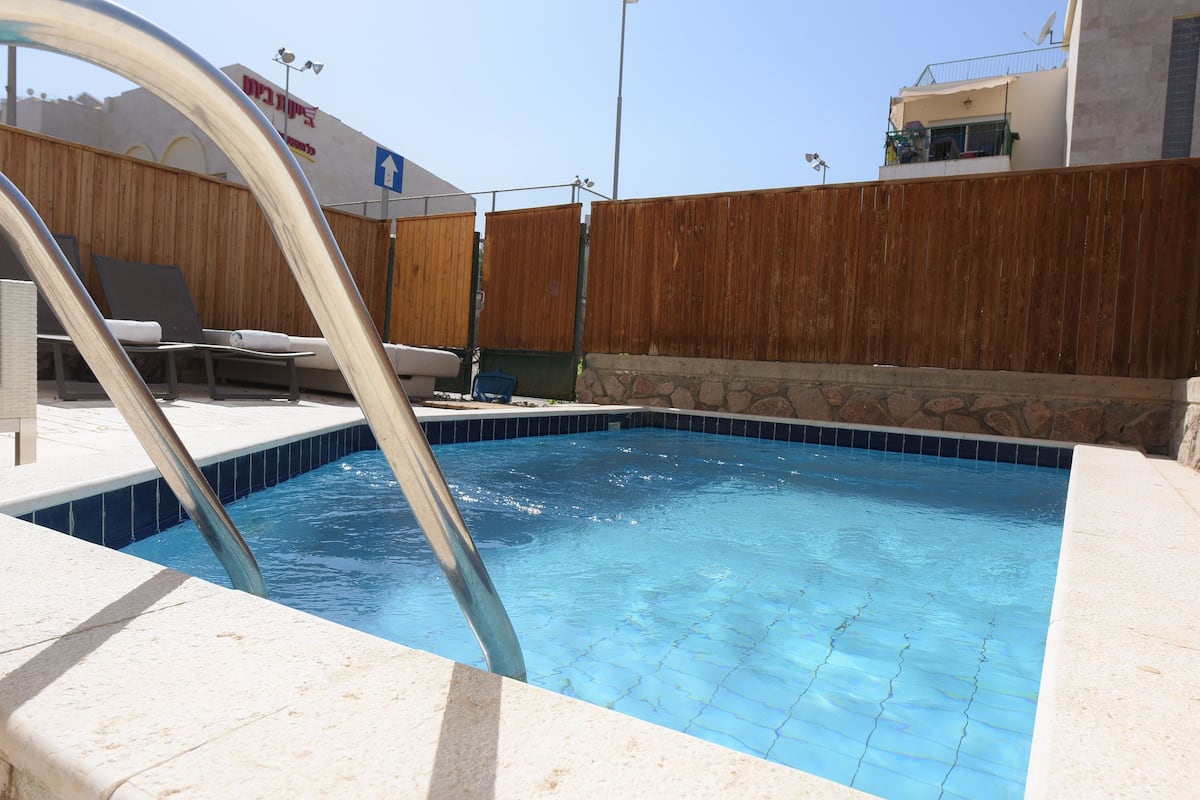 Apartment, 2 Bedrooms, Private Pool (Avney Hoshen 20) | 테라스/파티오
