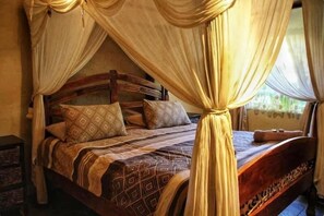 Premium bedding, individually decorated, individually furnished