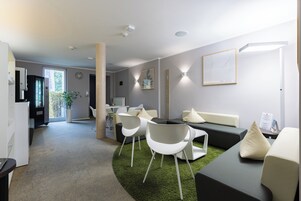 Sala de estar en el lobby