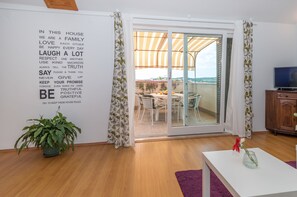 Penthouse Cao cấp, 3 phòng ngủ, quang cảnh biển | Hiên