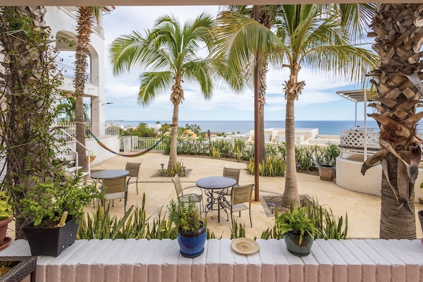 Vue sur la plage/lâocĂ©an