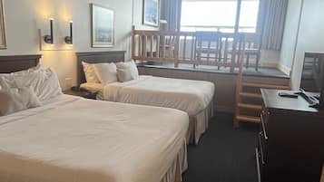 Room, 2 Queen Beds | 1 bedroom, iron/ironing board, free WiFi, bed sheets