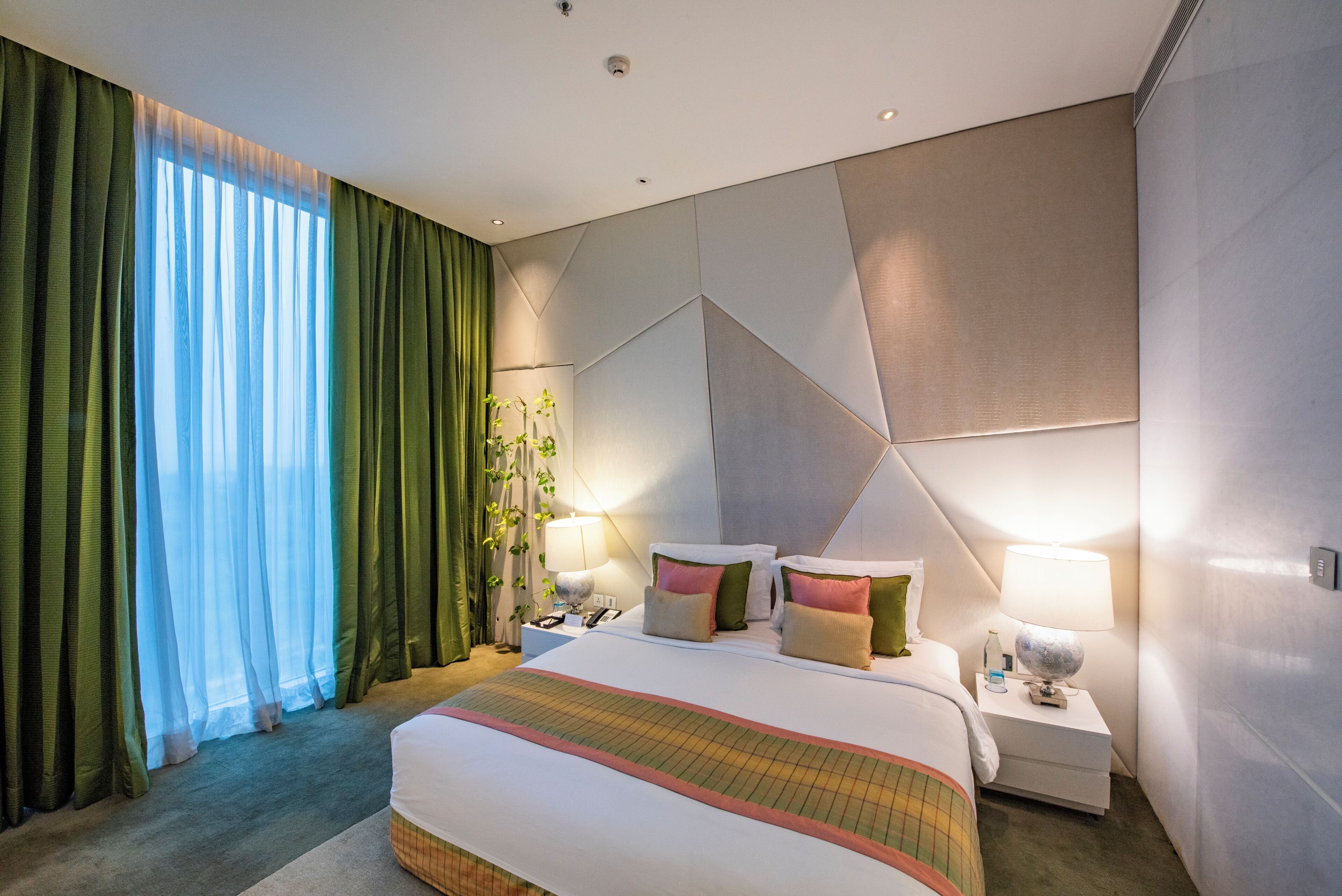 Suite, 2 Bedrooms (Vivanta, Airport View) | Minibar, in-room safe, desk, laptop workspace