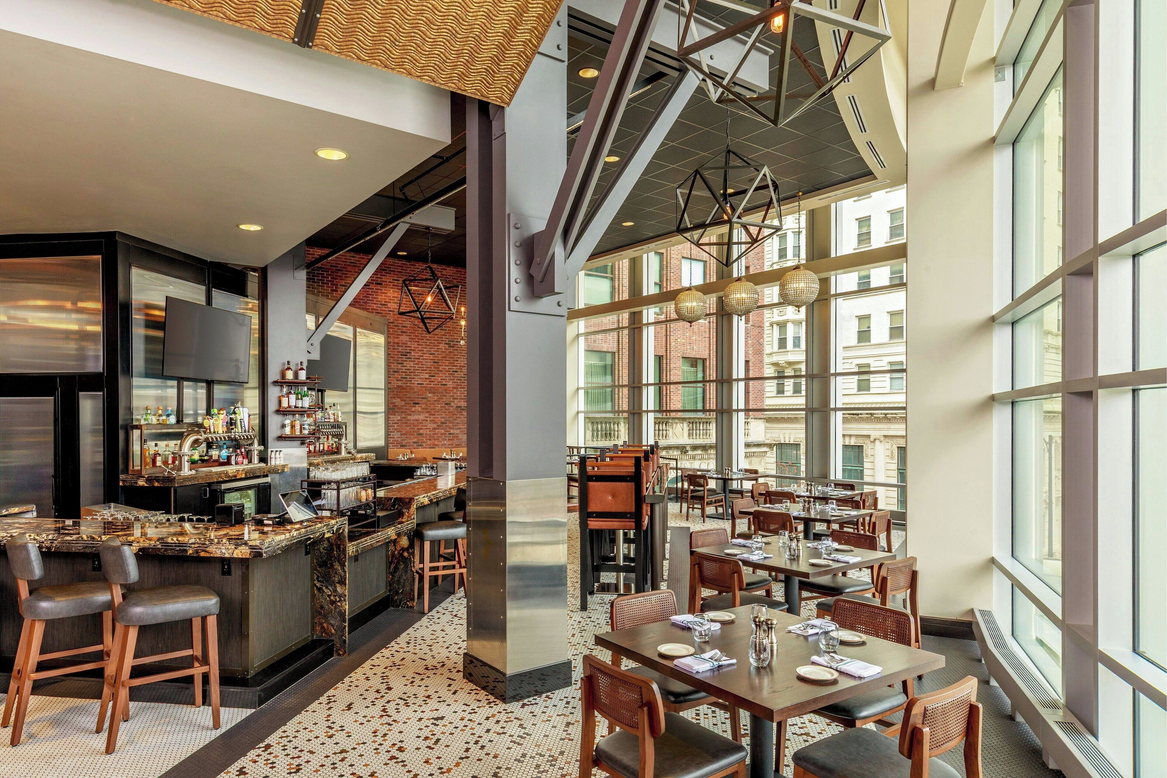 Breakfast and dinner served, American cuisine