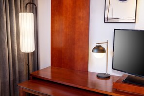 Premium bedding, in-room safe, desk, blackout curtains