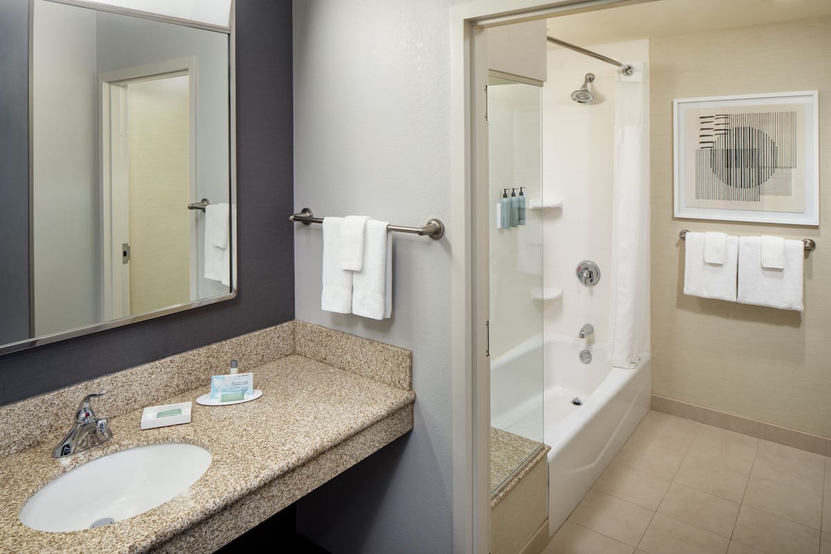 suite, 1 bedroom | premium bedding, in-room safe, desk, blackout curtains