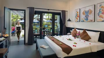 Chambre Double Deluxe, en bord de piscine