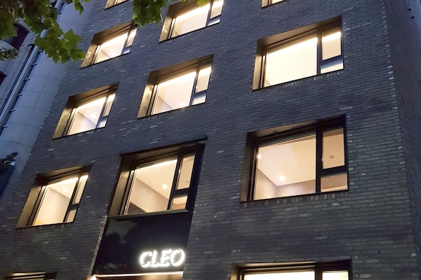 Front of property – evening/night