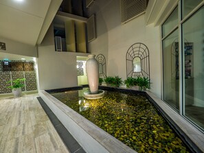 Sala de estar en el lobby