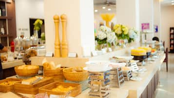 Frokostbuffé er inkludert hver dag