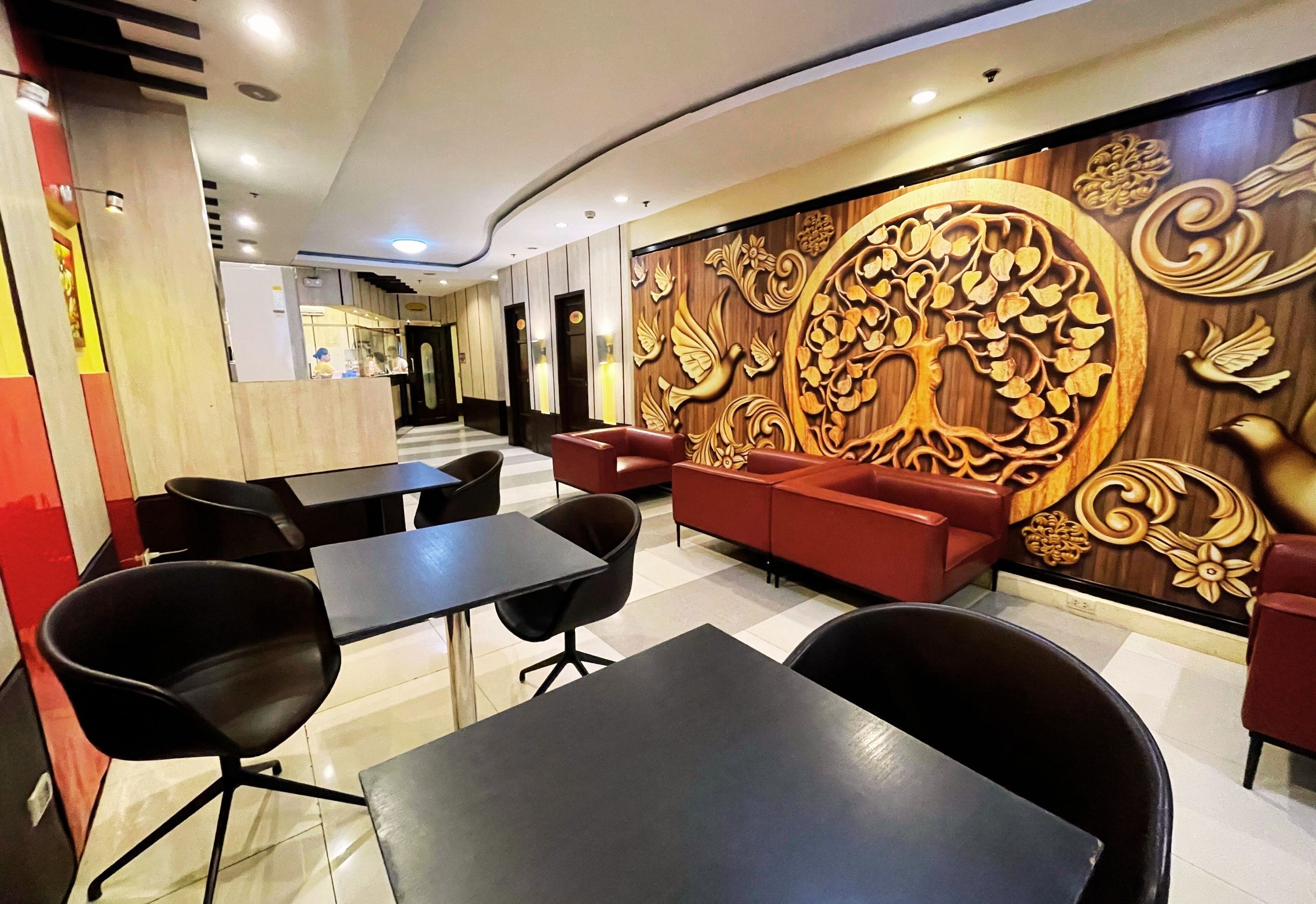 Khu tiếp khách ở sảnh